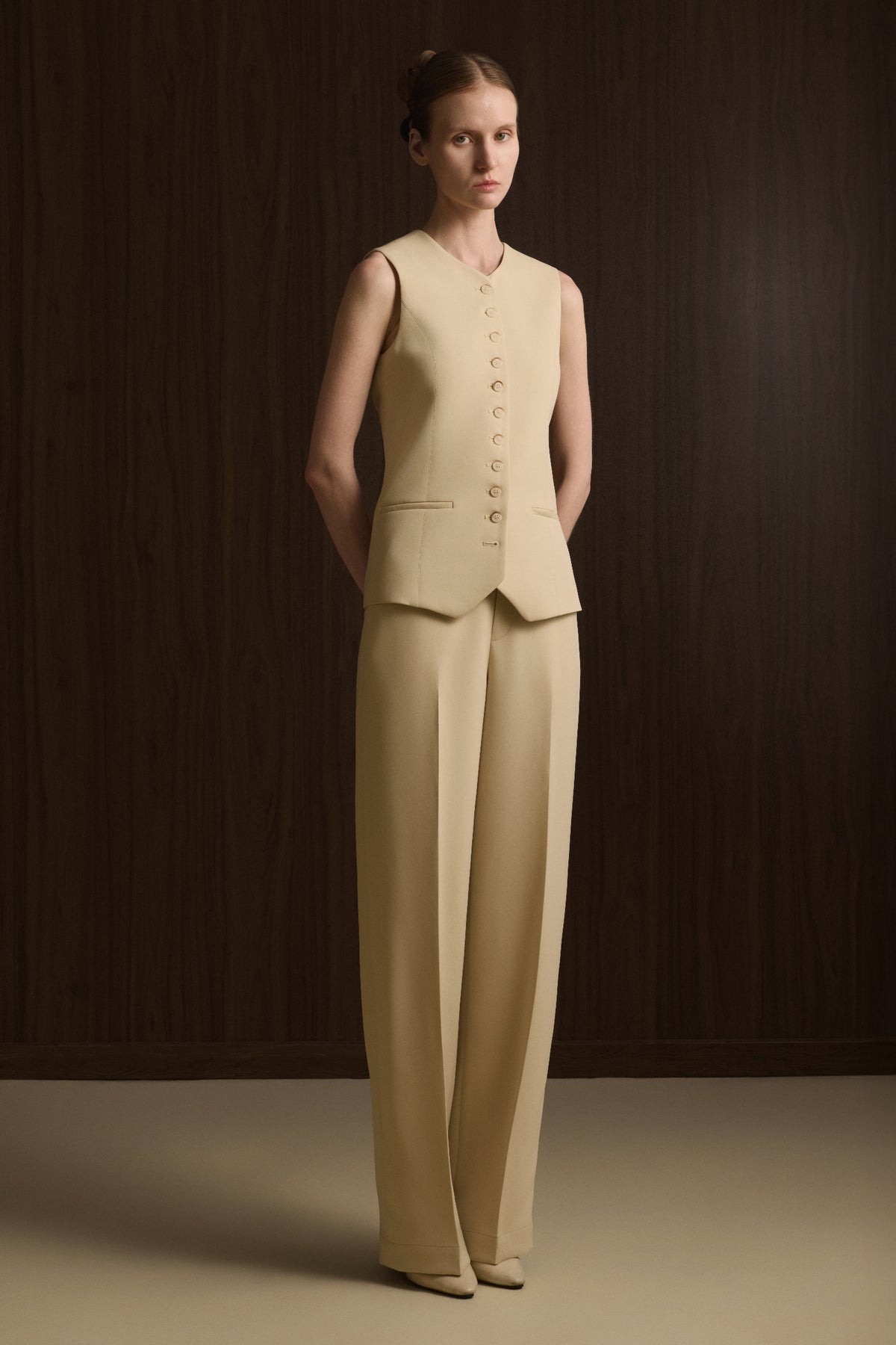 Étoffe Straight Vest
