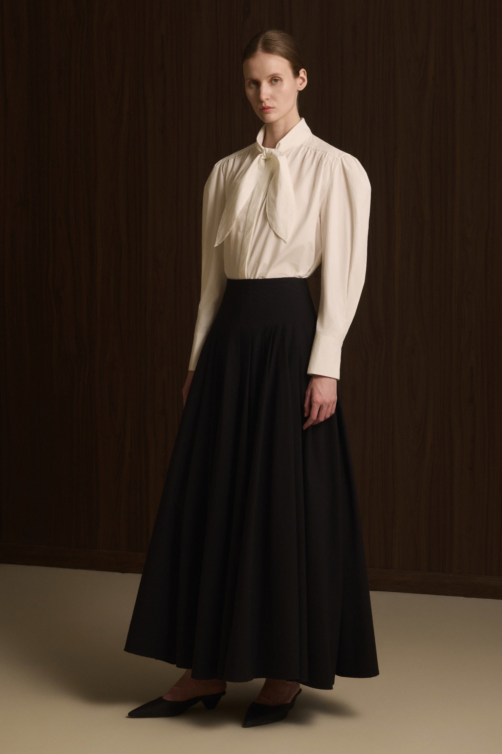 Flow Pleated Skirt