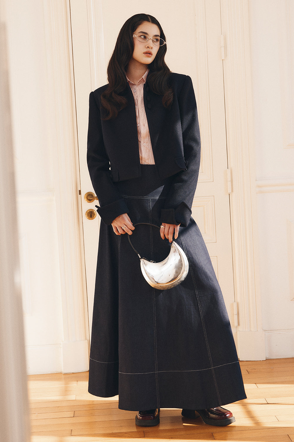 Tara Collared Wool Jacket - MEAN BLVD