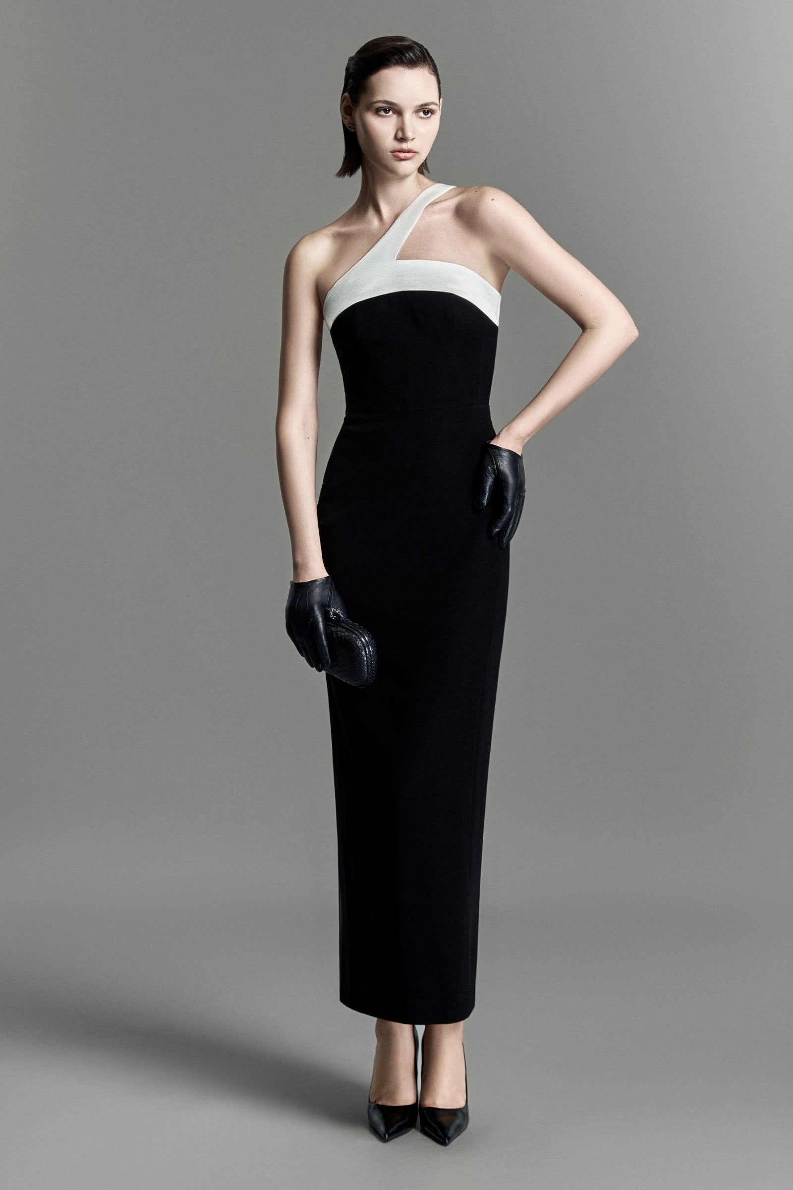 Taromina One Shoulder Midi Dress - MEAN BLVD