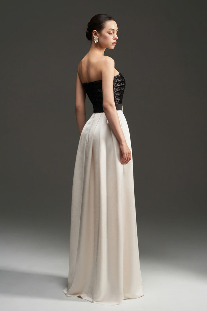 Tatum A-line Crochet Maxi Dress - MEAN BLVD