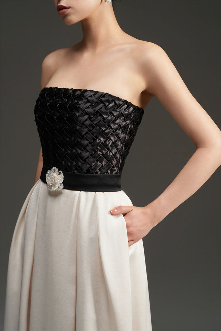 Tatum A-line Crochet Maxi Dress - MEAN BLVD