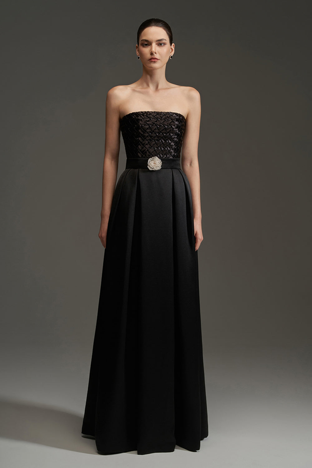 Tatum A-line Crochet Maxi Dress - MEAN BLVD