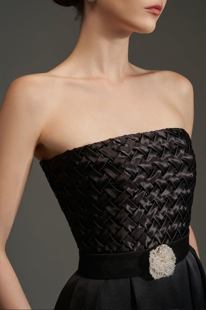 Tatum A-line Crochet Maxi Dress - MEAN BLVD