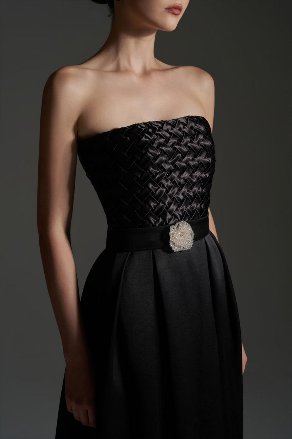 Tatum A-line Crochet Maxi Dress - MEAN BLVD