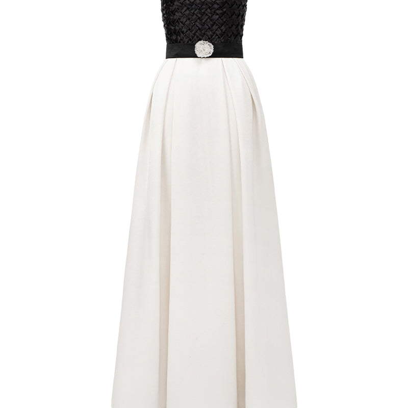 Tatum A-line Crochet Maxi Dress - MEAN BLVD