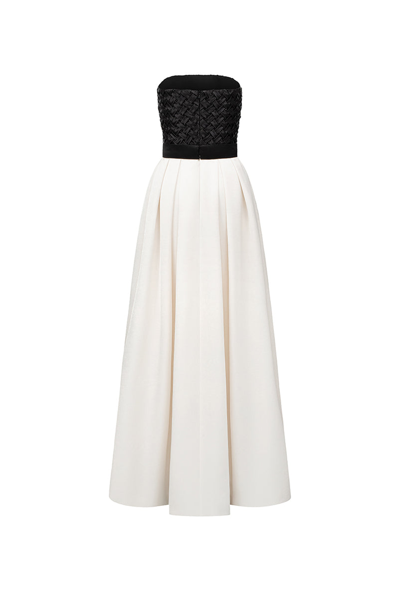 Tatum A-line Crochet Maxi Dress - MEAN BLVD