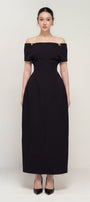 Taylor Off-Shoulder Maxi Dress - MEAN BLVD