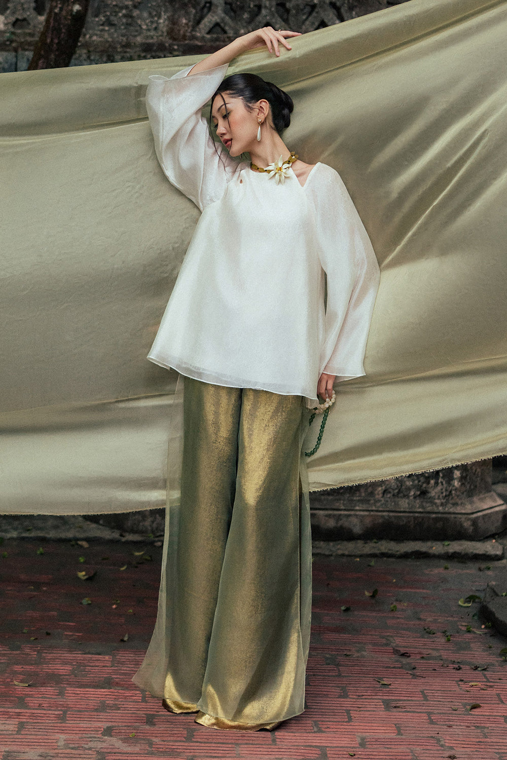 Thanh Hoa Asymmetric Neck Set - MEAN BLVD