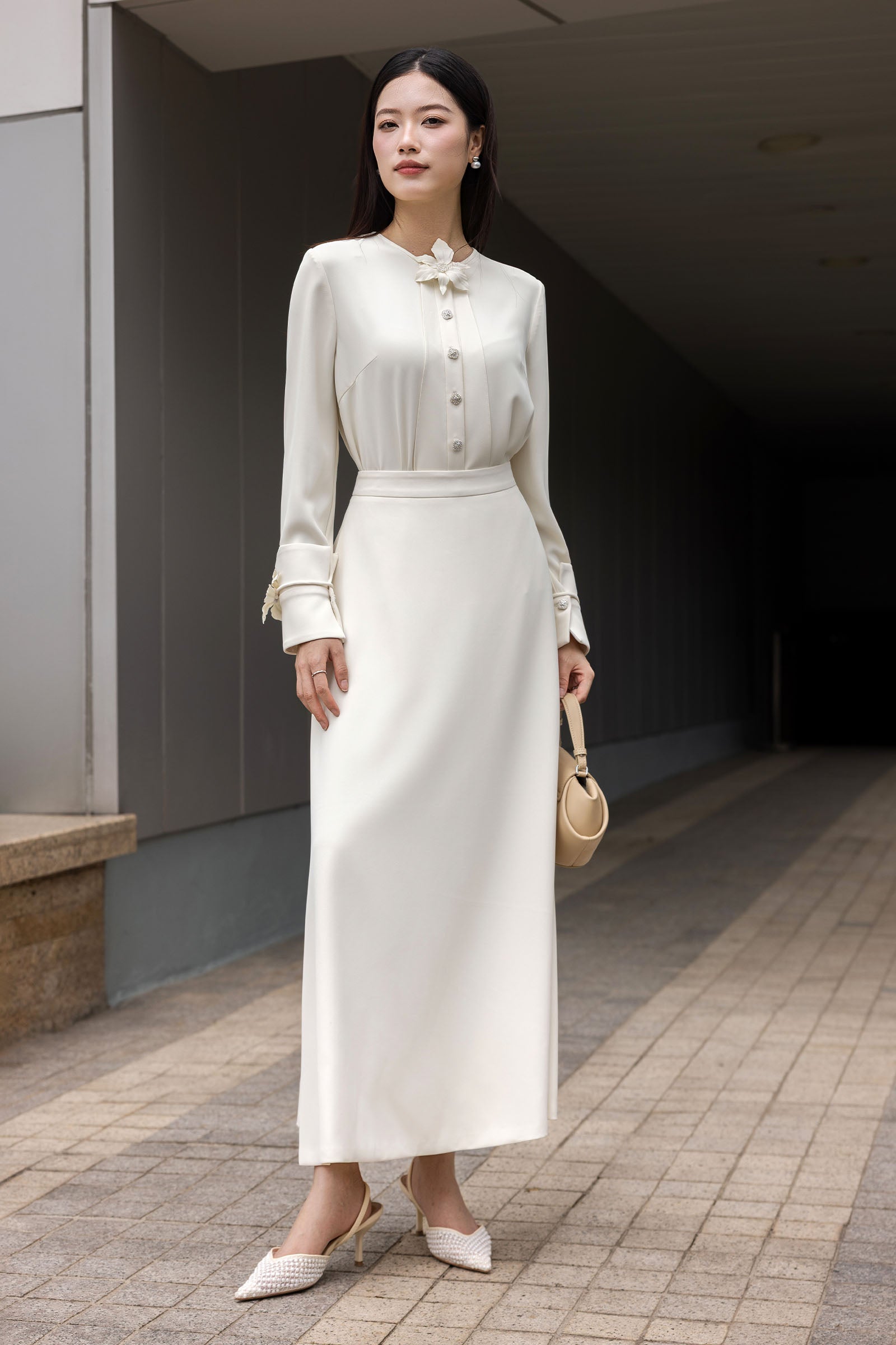 Thanh Nha A-line Skirt - MEAN BLVD