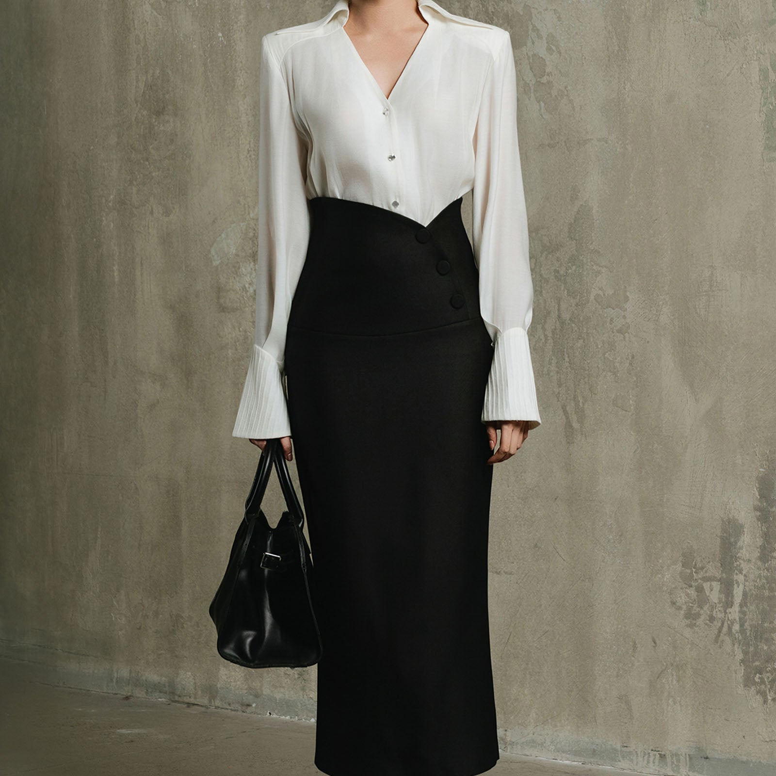 The Fluidity Sheath Skirt - MEAN BLVD
