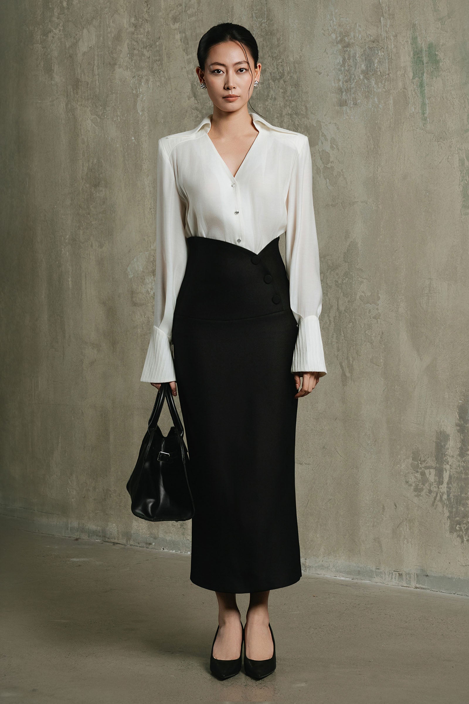 The Fluidity Sheath Skirt - MEAN BLVD