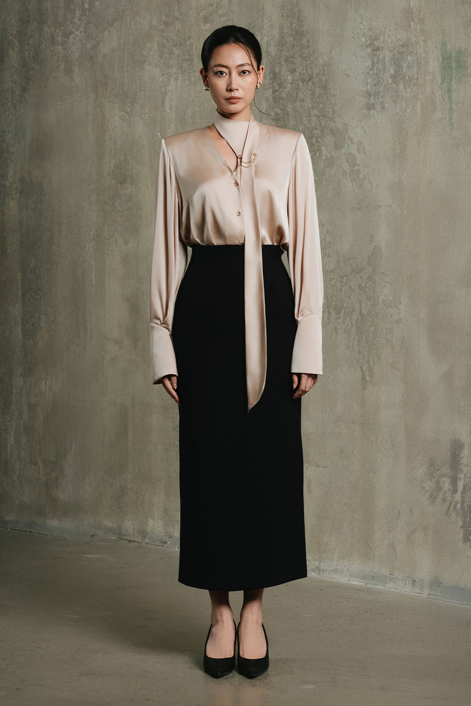 The Stillness Straight Skirt - MEAN BLVD