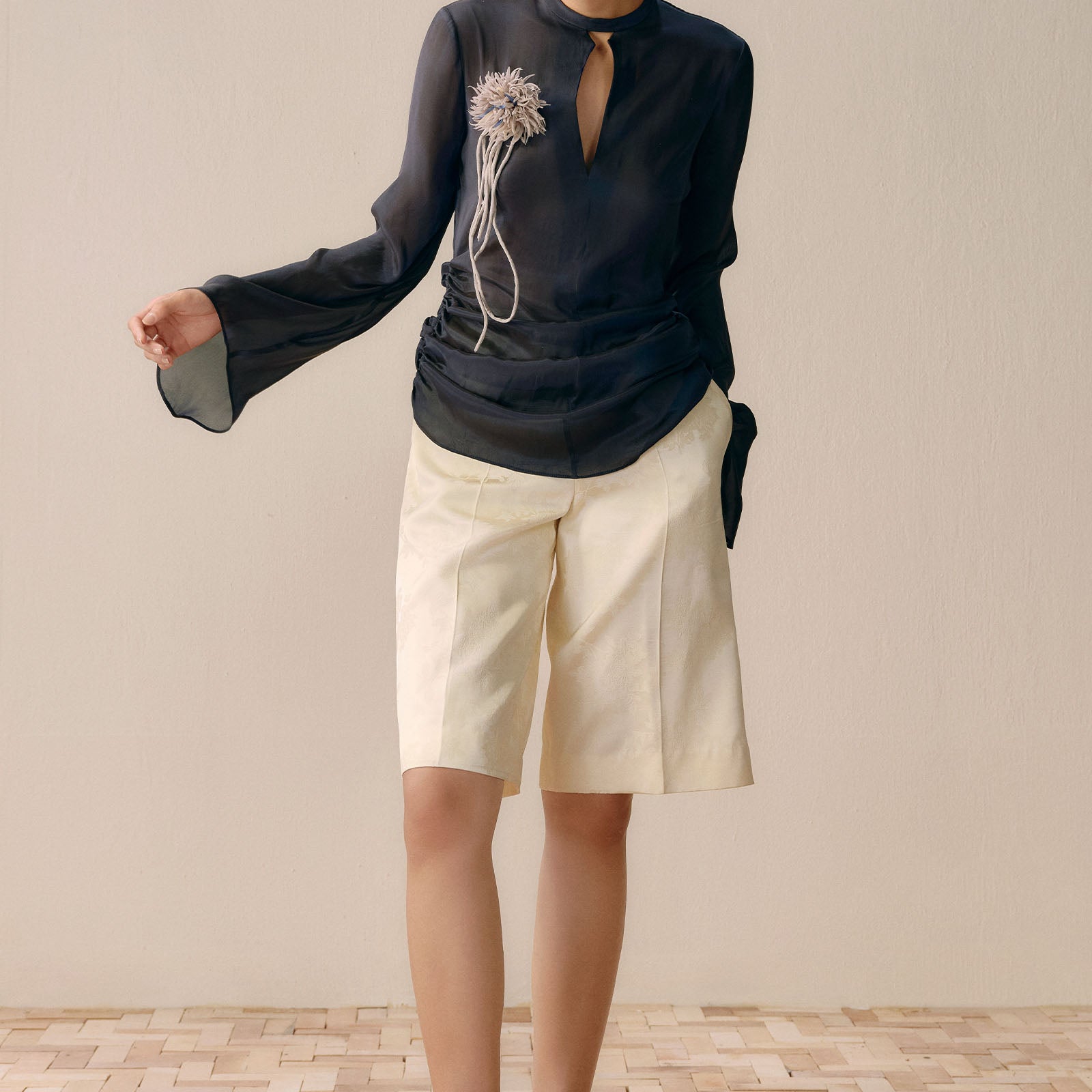Thea Straight Shorts - MEAN BLVD