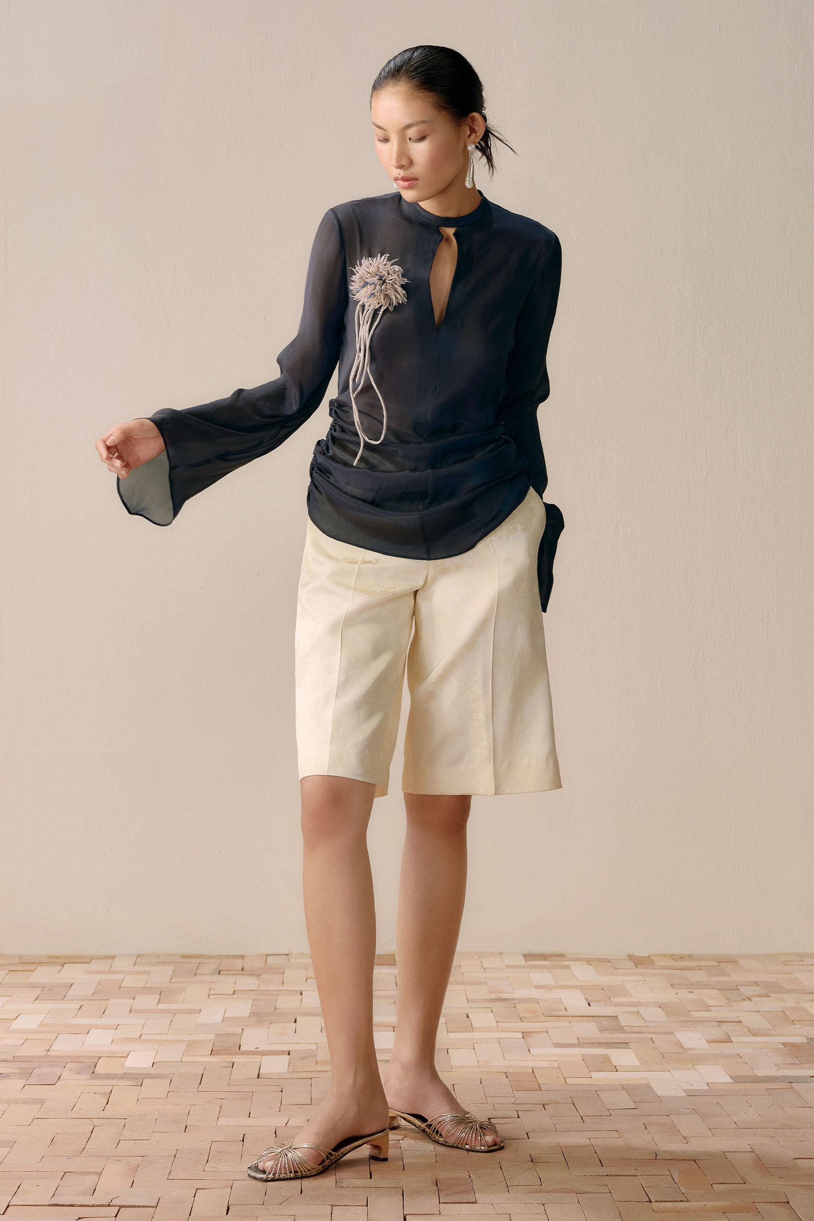 Thea Straight Shorts - MEAN BLVD