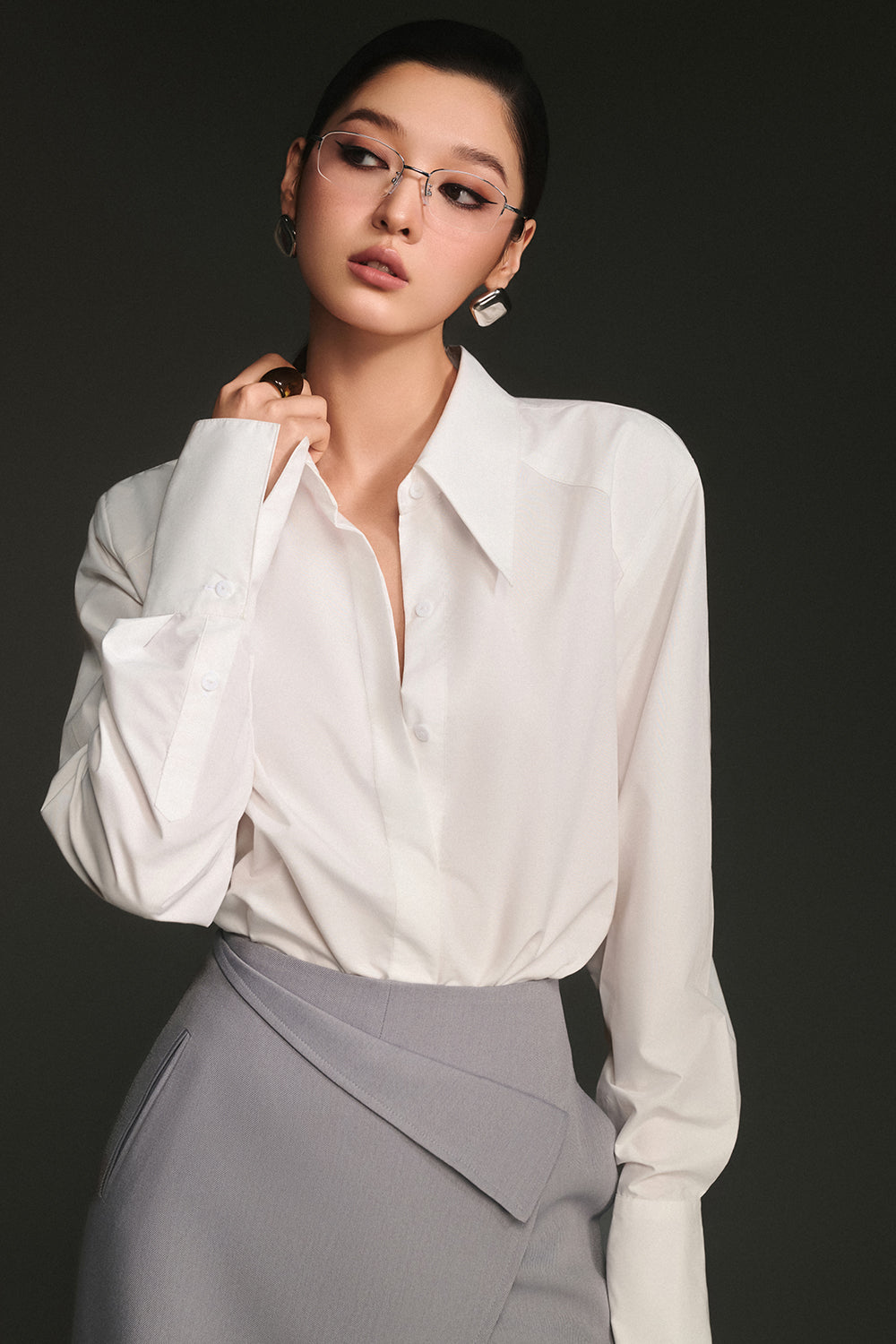 Thera Collared Shirt - MEAN BLVD