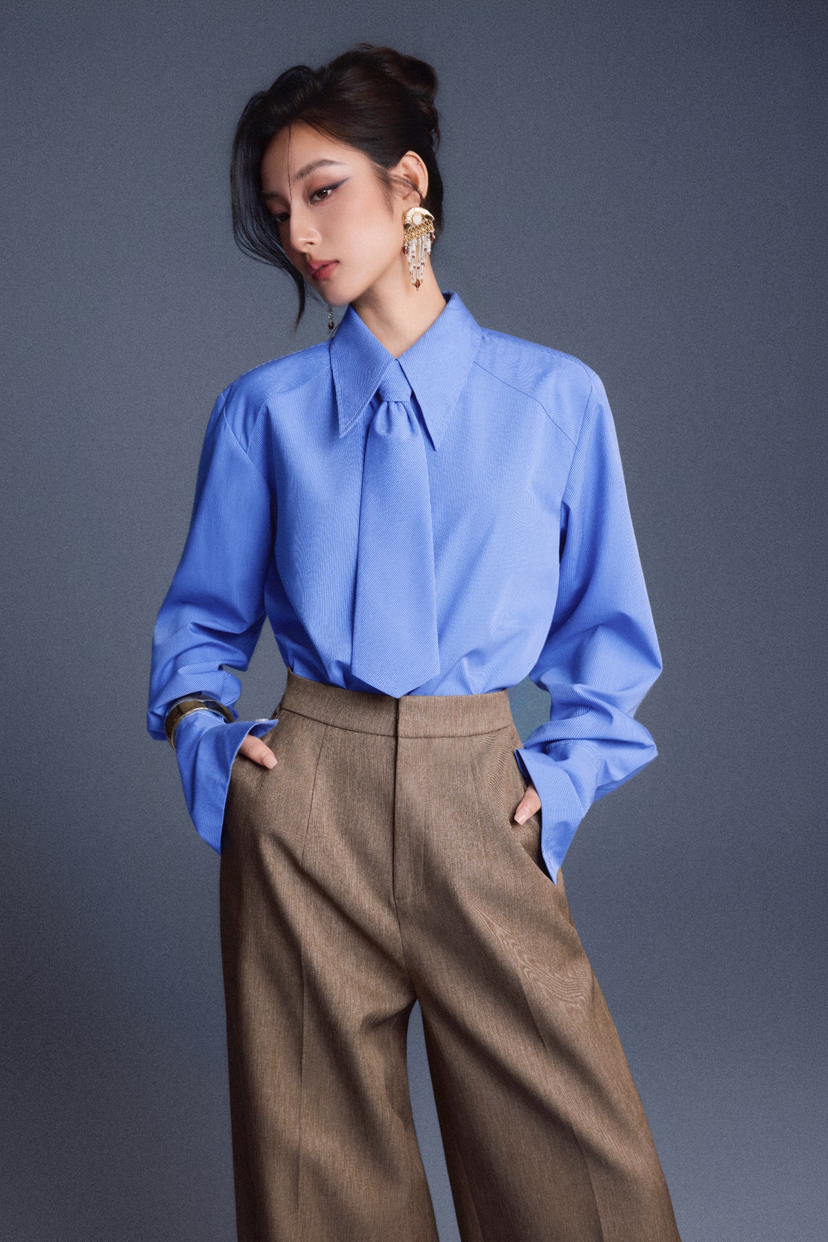 Thera Collared Shirt - MEAN BLVD