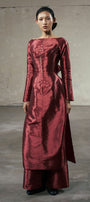 Thoi Ngoc Boat Neck Ao Dai Set - MEAN BLVD