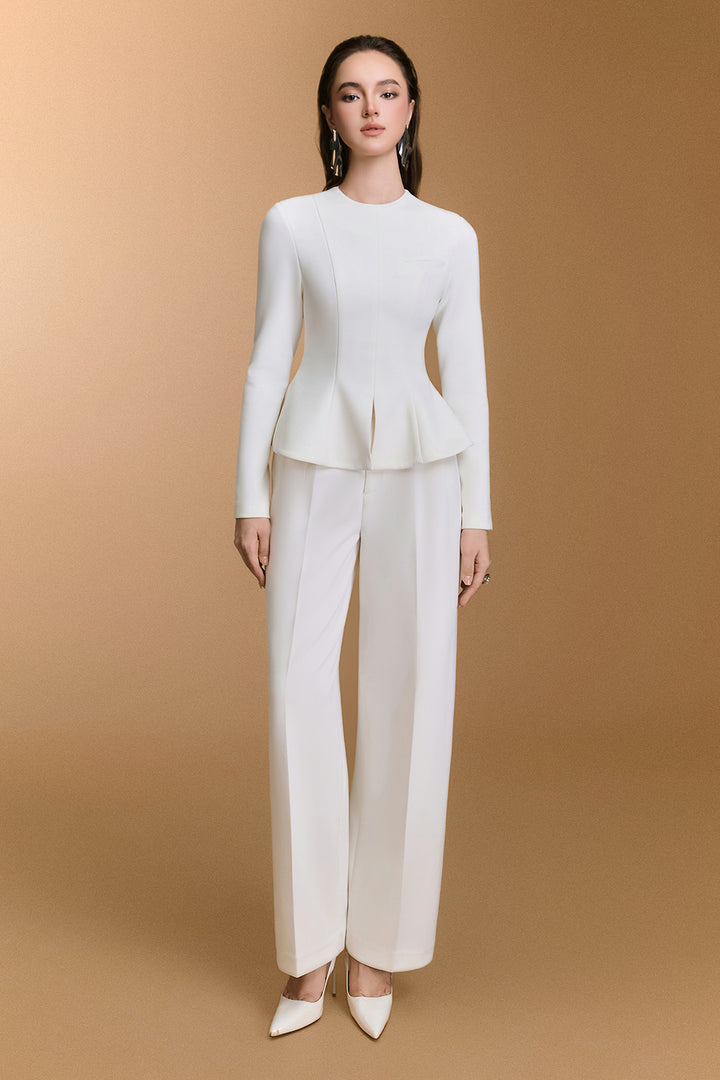 Thorn Straight Pleated Pants - MEAN BLVD