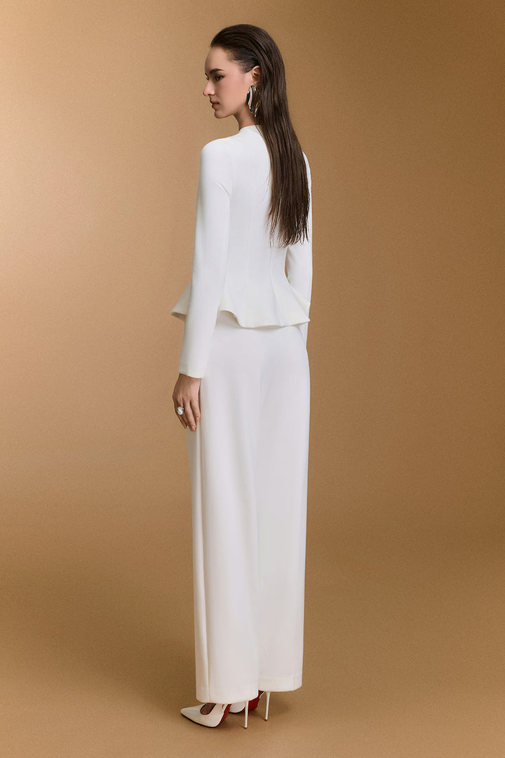 Thorn Straight Pleated Pants - MEAN BLVD