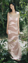 Tidal Piping Maxi Dress - MEAN BLVD