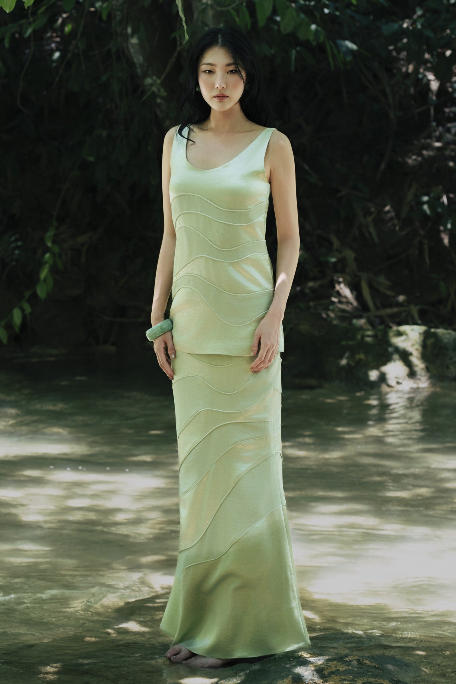 Tidal Piping Skirt - MEAN BLVD