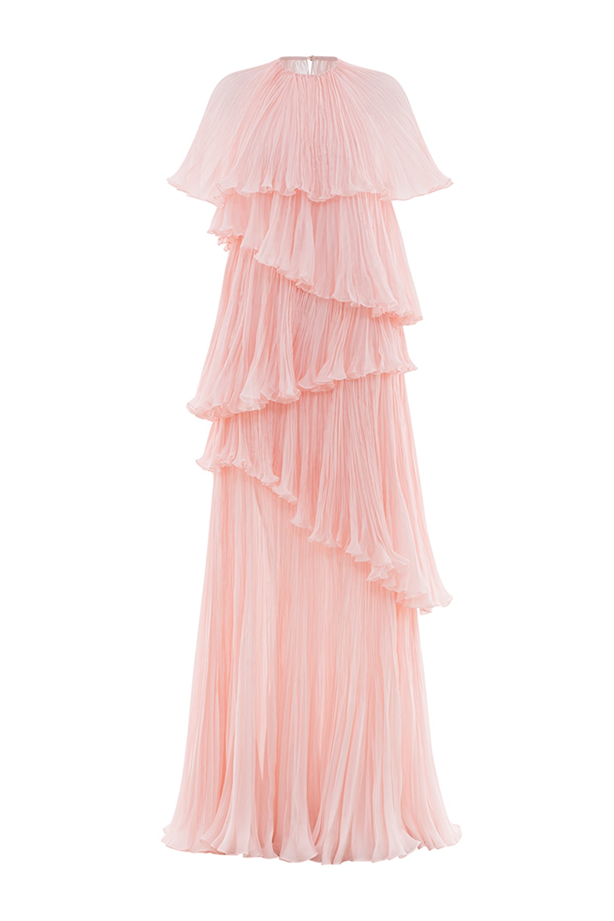 Tiered Ruffle Maxi Dress - MEAN BLVD
