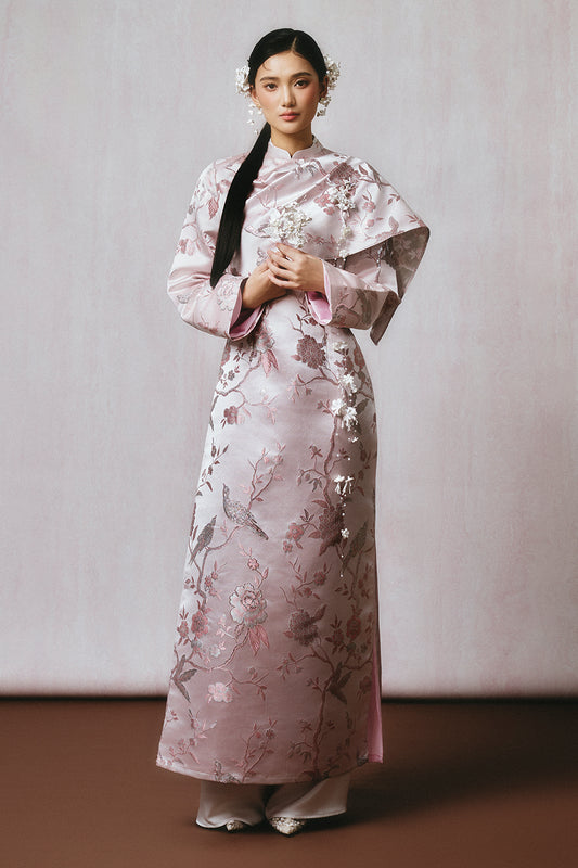 Tinh Lien Mandarin Embroidery Ao Dai - MEAN BLVD