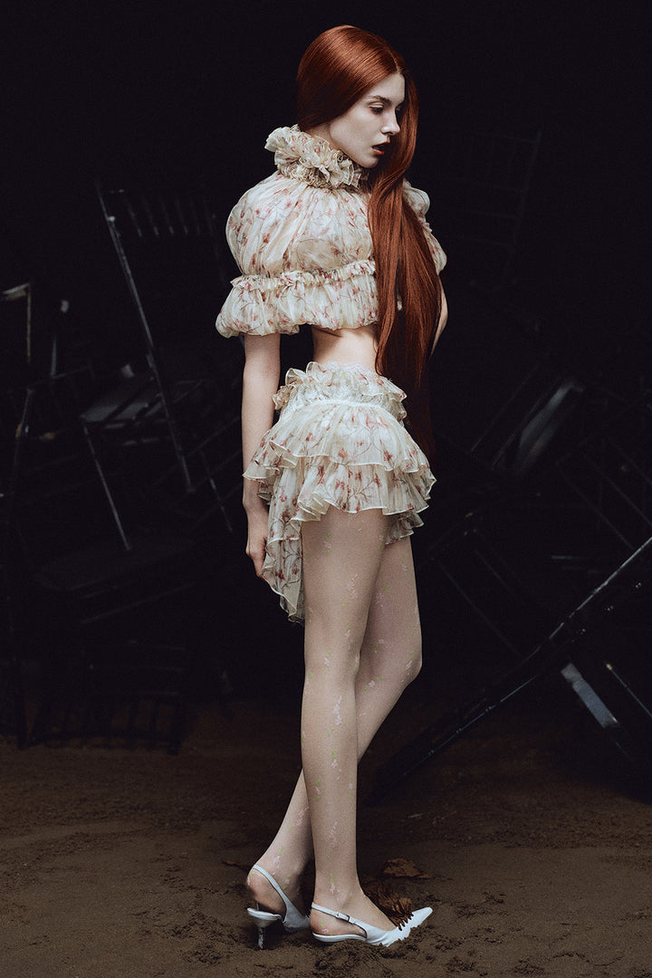 Titania Babydoll Ruffle Set - MEAN BLVD