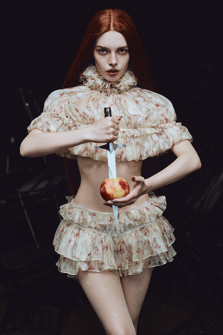 Titania Babydoll Ruffle Set - MEAN BLVD