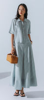 Trace A-line Skirt - MEAN BLVD