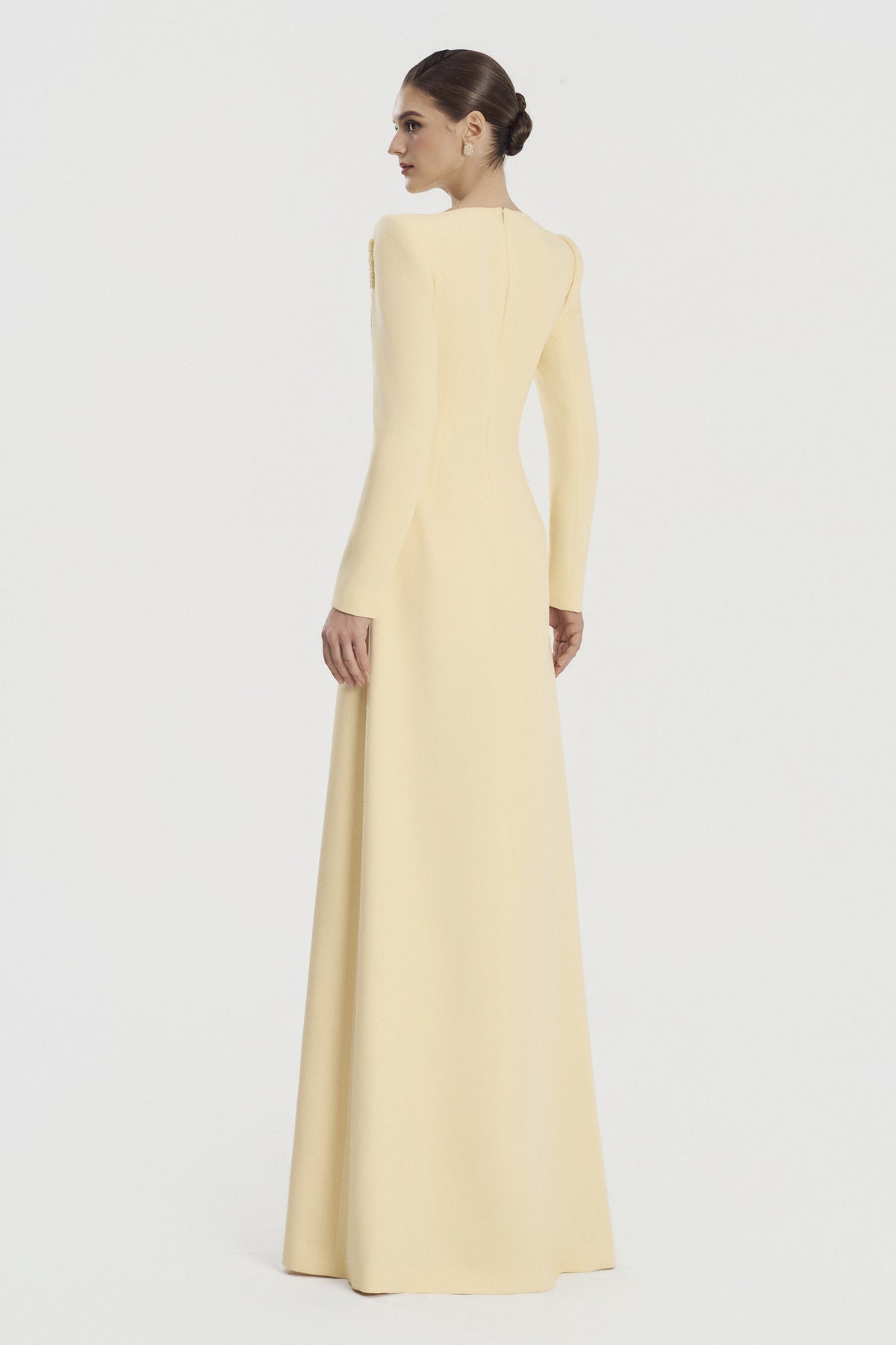 Edeline Boat Neck Maxi Dress