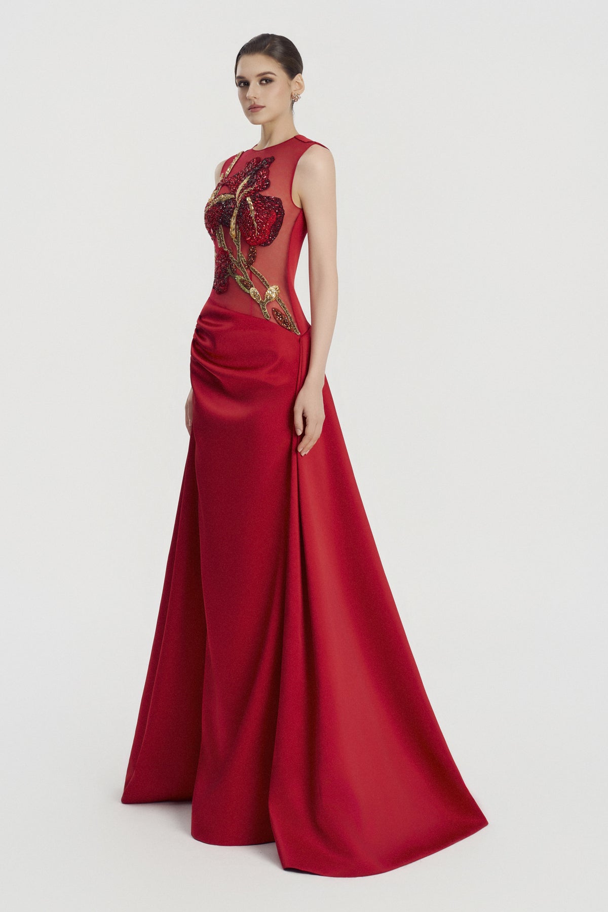 Florentine Applique Maxi Dress