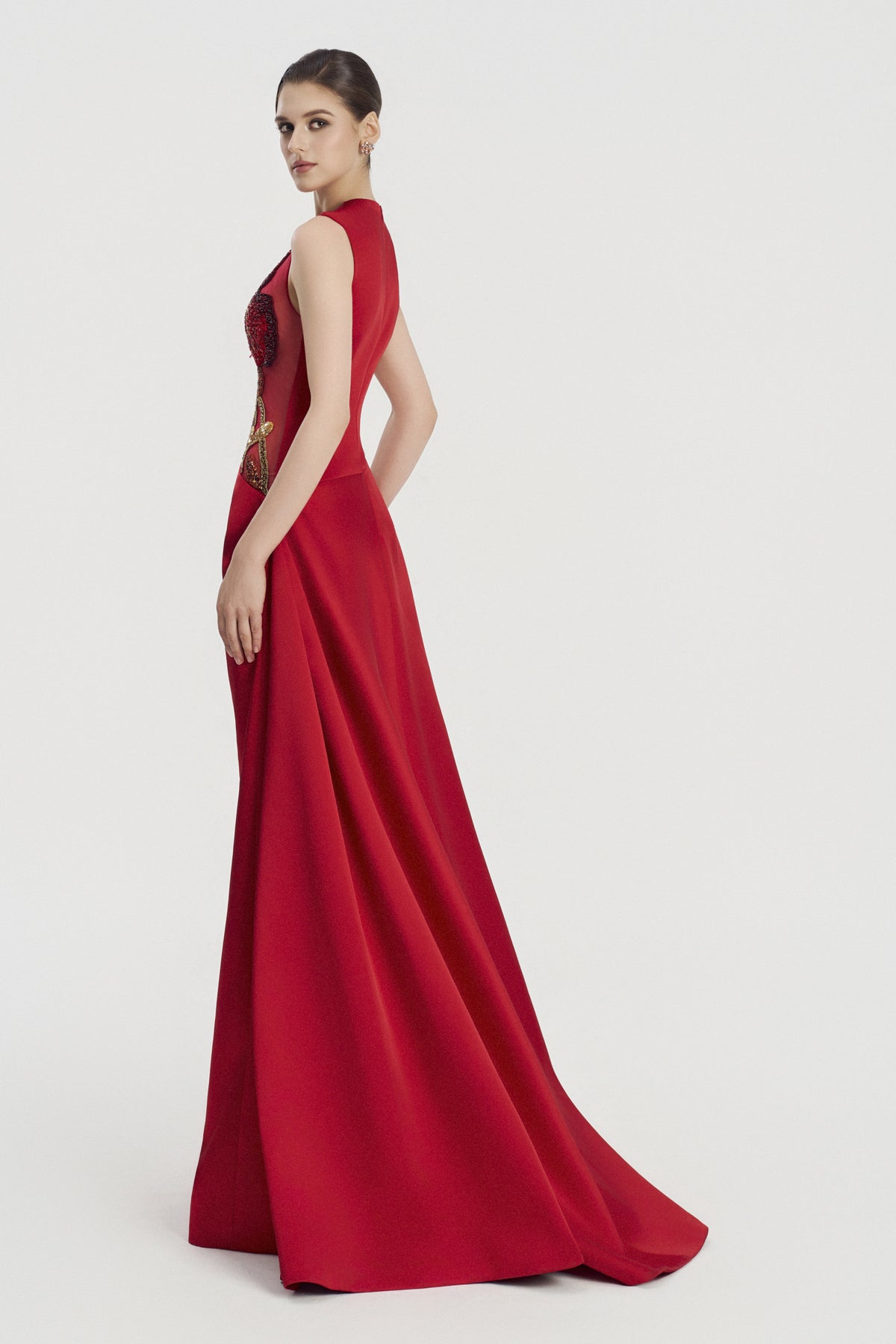 Florentine Applique Maxi Dress