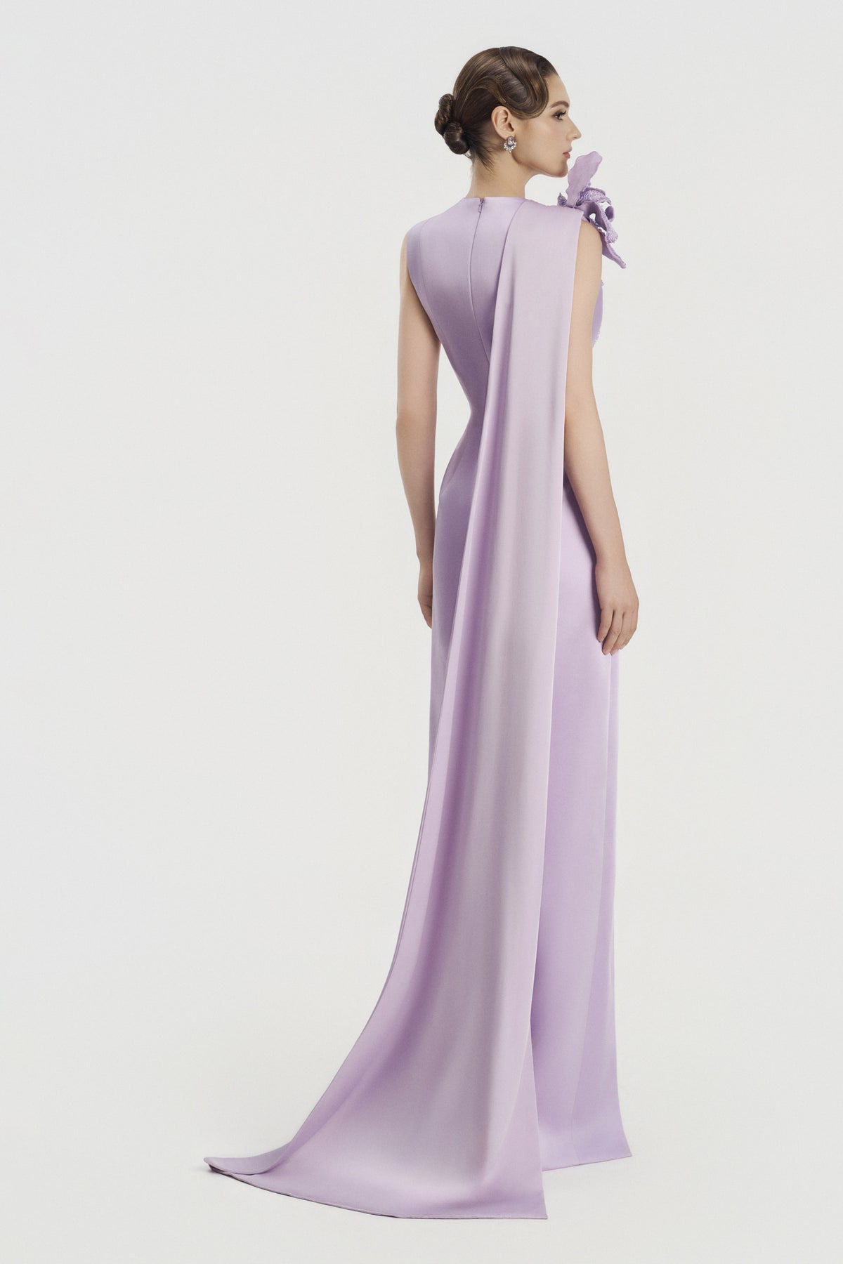 Lavande Applique Maxi Dress