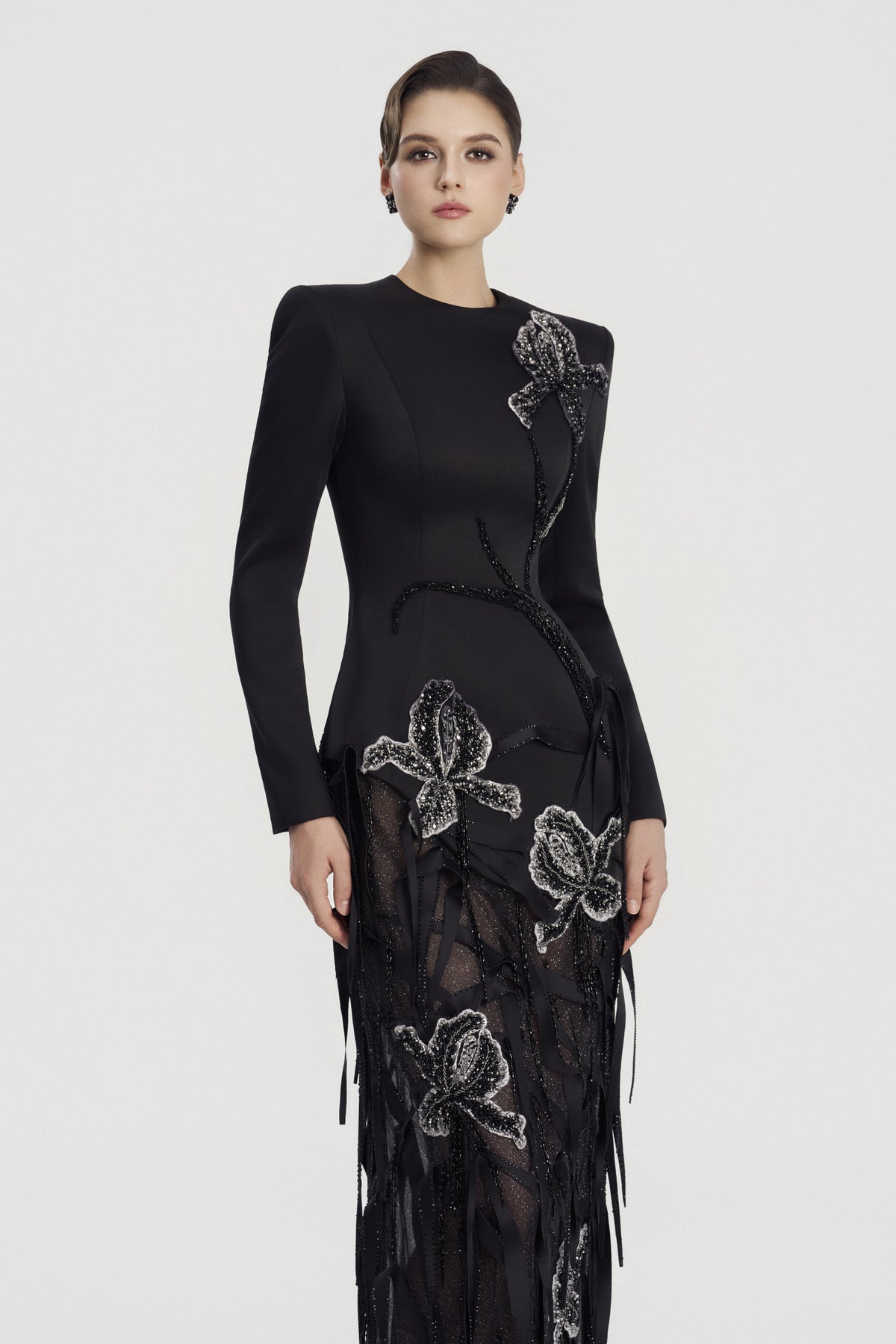 Célestelle Ribbon Maxi Dress