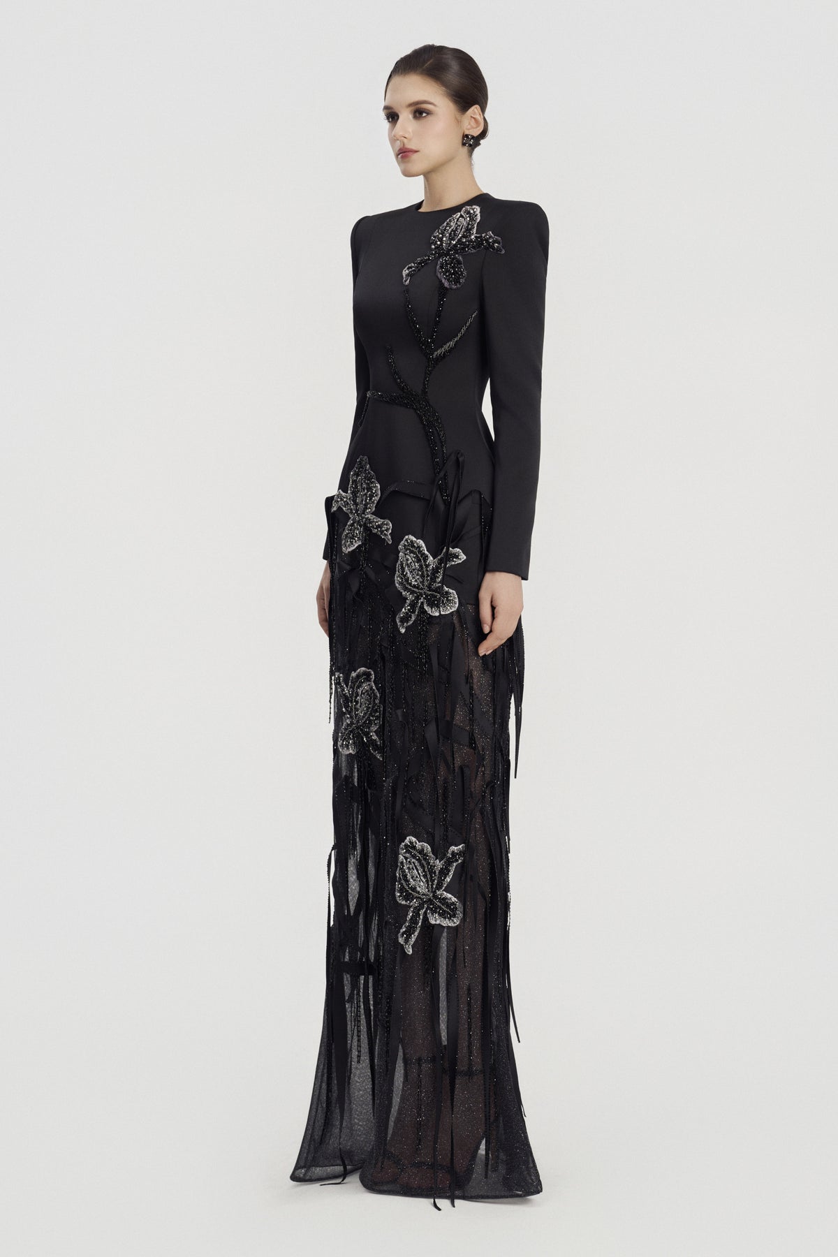 Célestelle Ribbon Maxi Dress