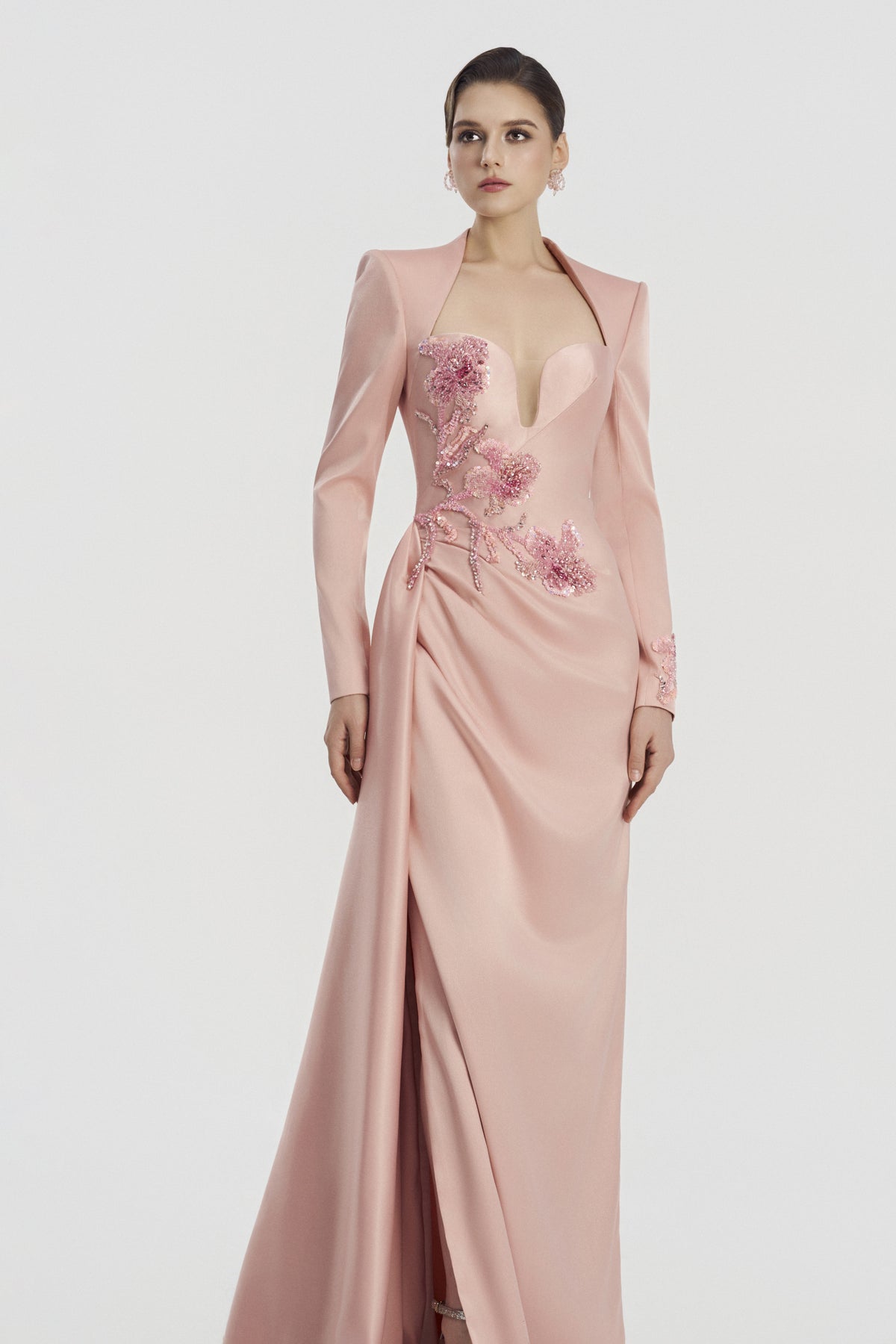 Fleuriane Wrap Maxi Dress