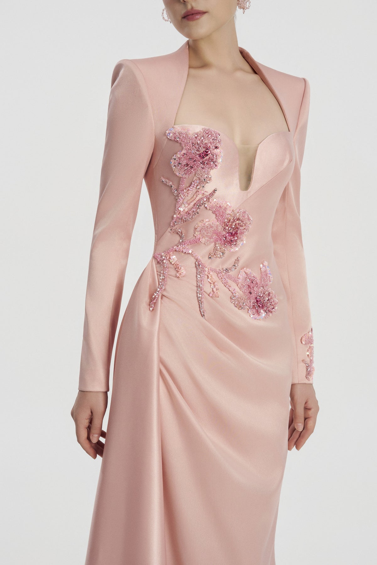 Fleuriane Wrap Maxi Dress