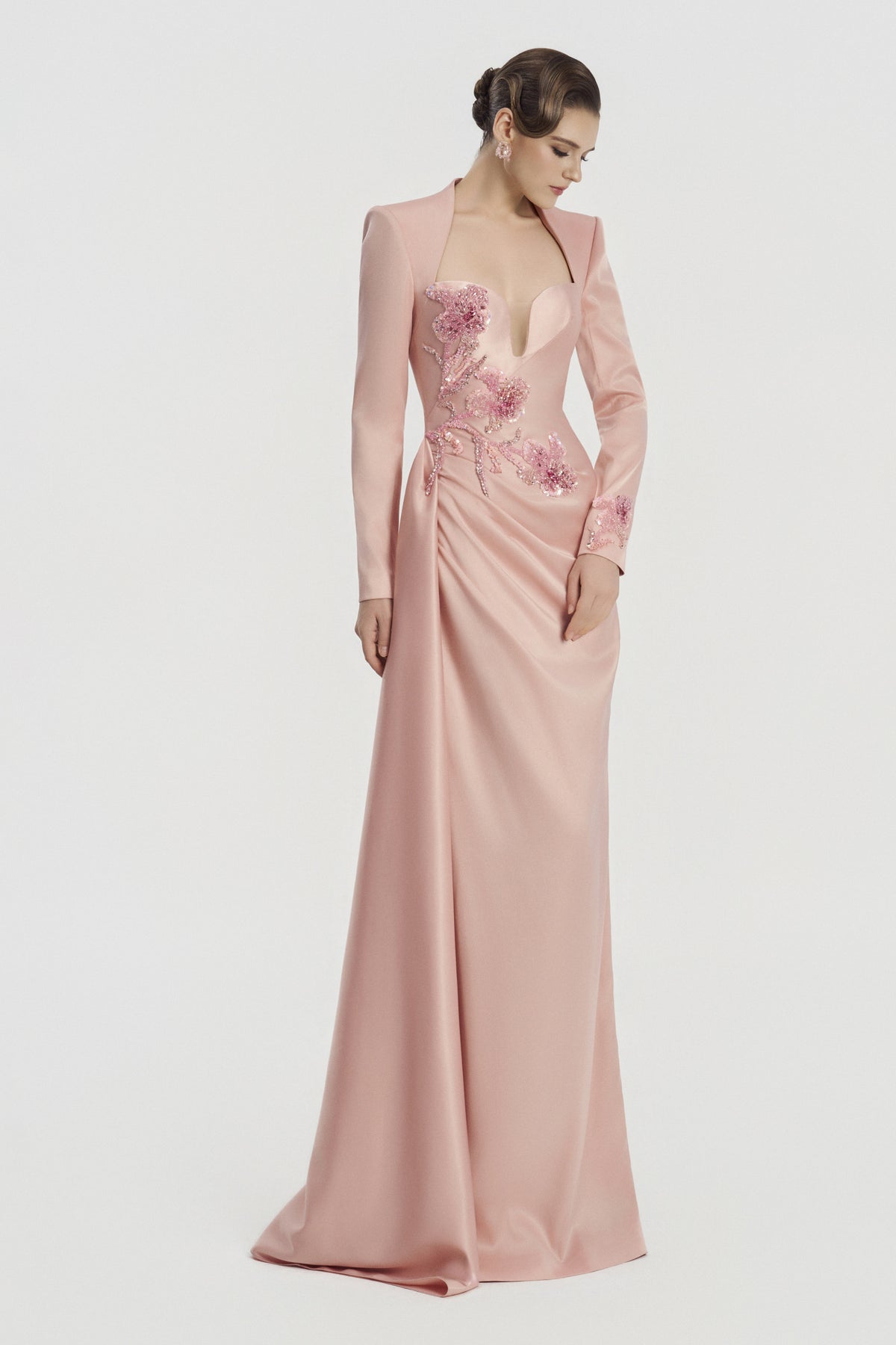 Fleuriane Wrap Maxi Dress