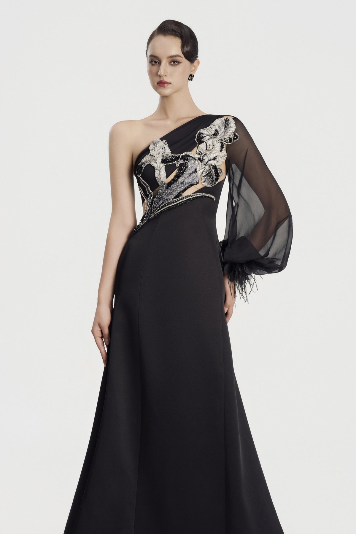Lysandra One Shoulder Maxi Dress