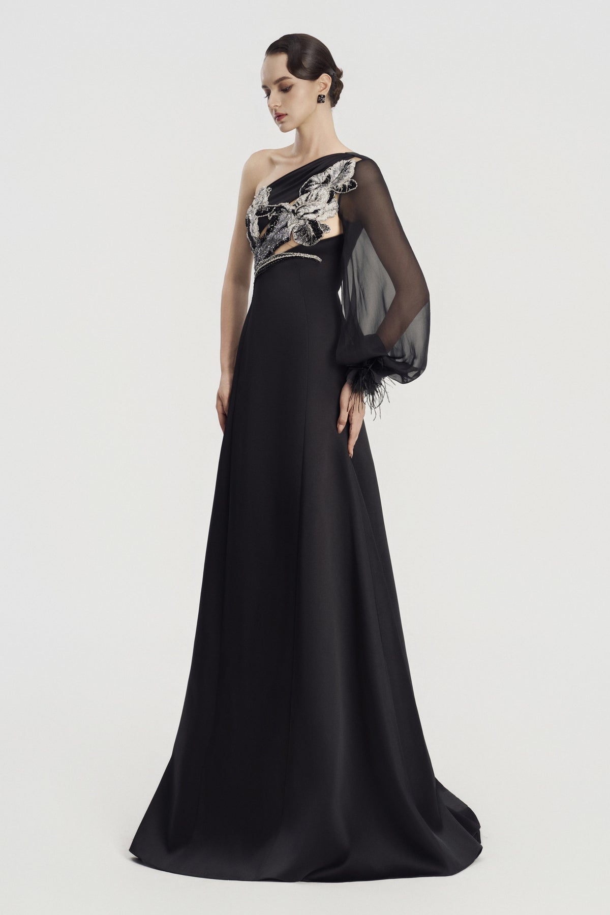 Lysandra One Shoulder Maxi Dress