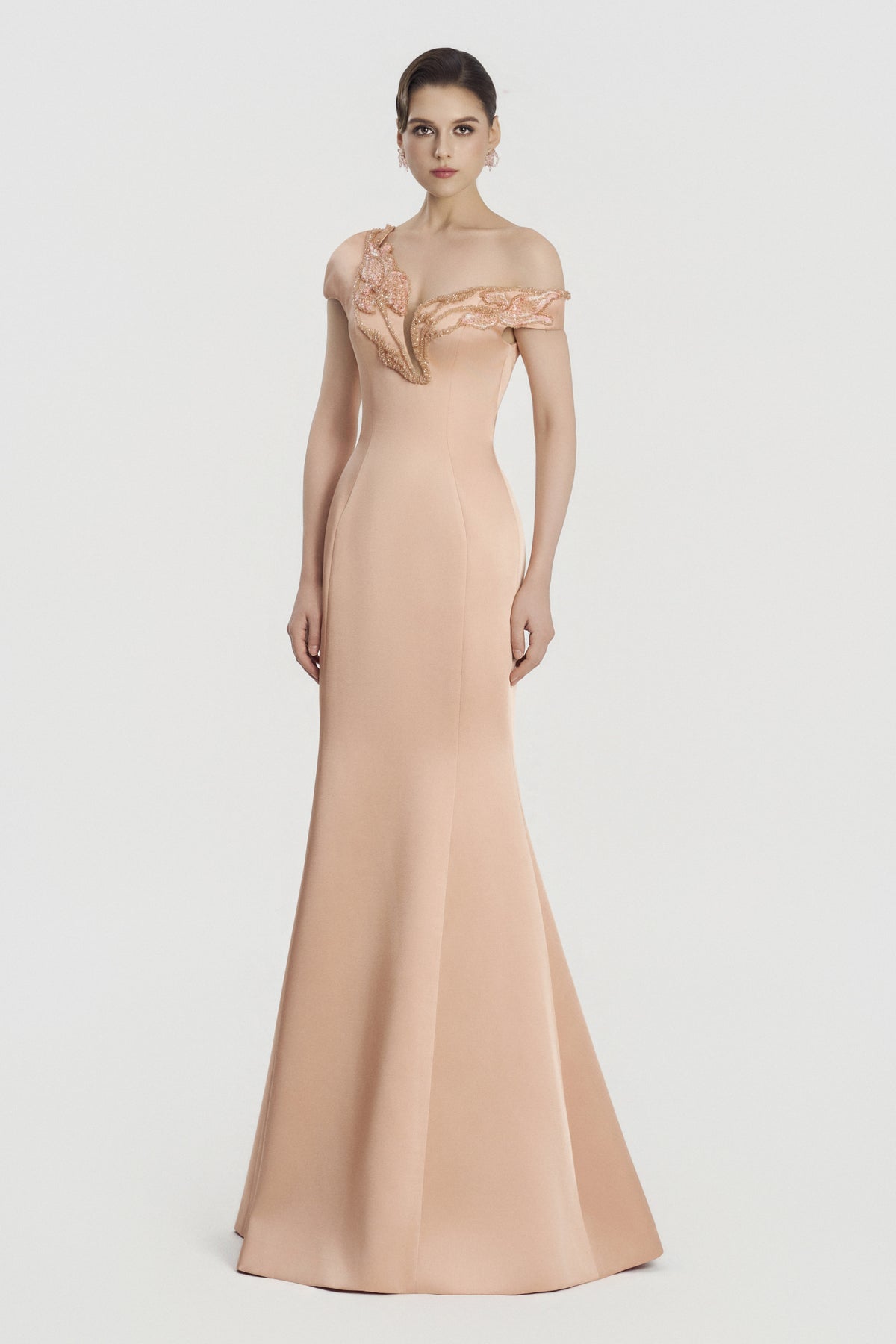 Amarante Mermaid Maxi Dress