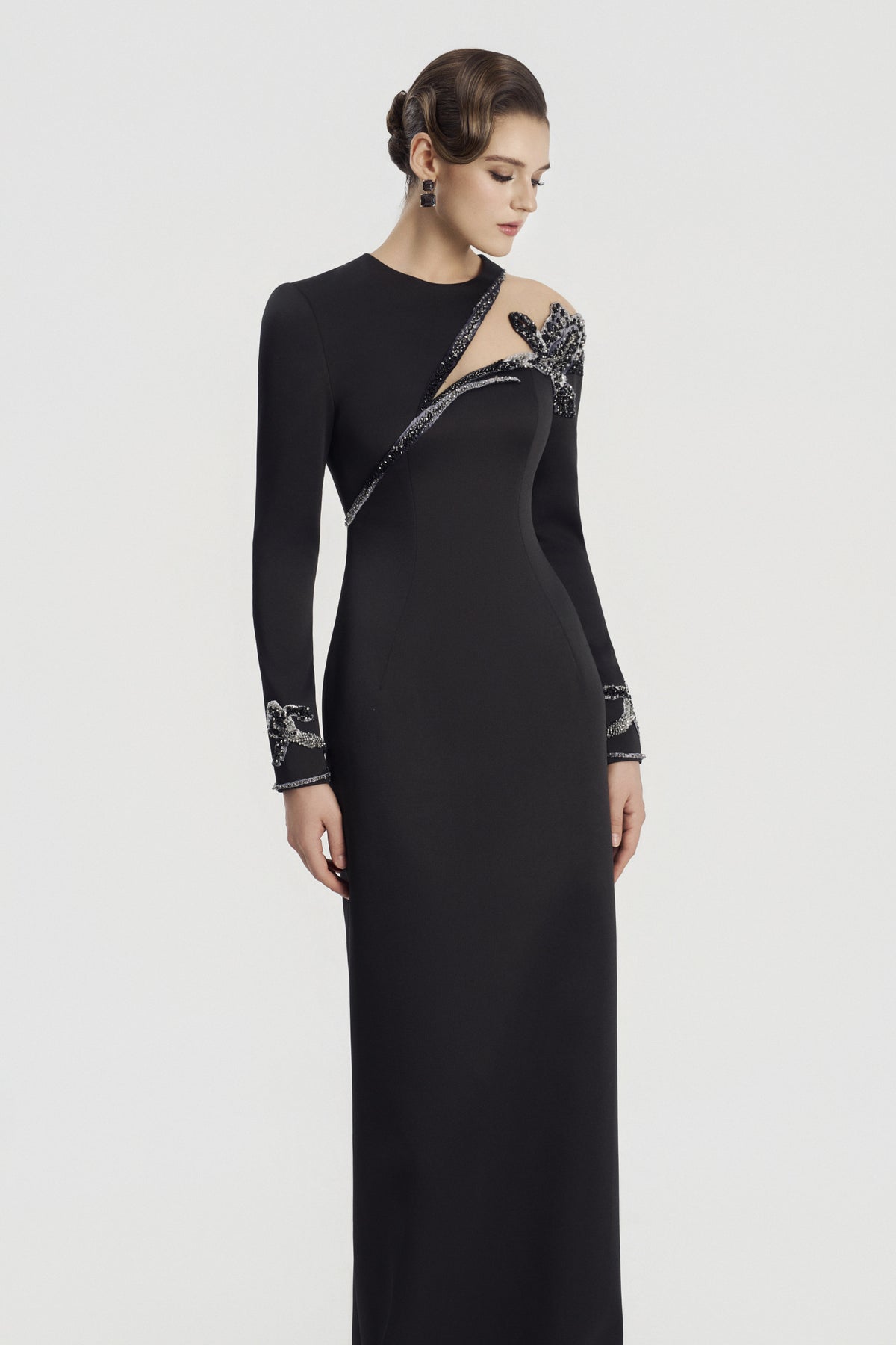 Seraphiel Bead Maxi Dress