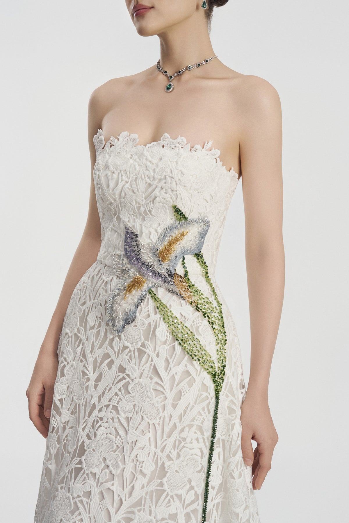 Evangeline Applique Maxi Dress