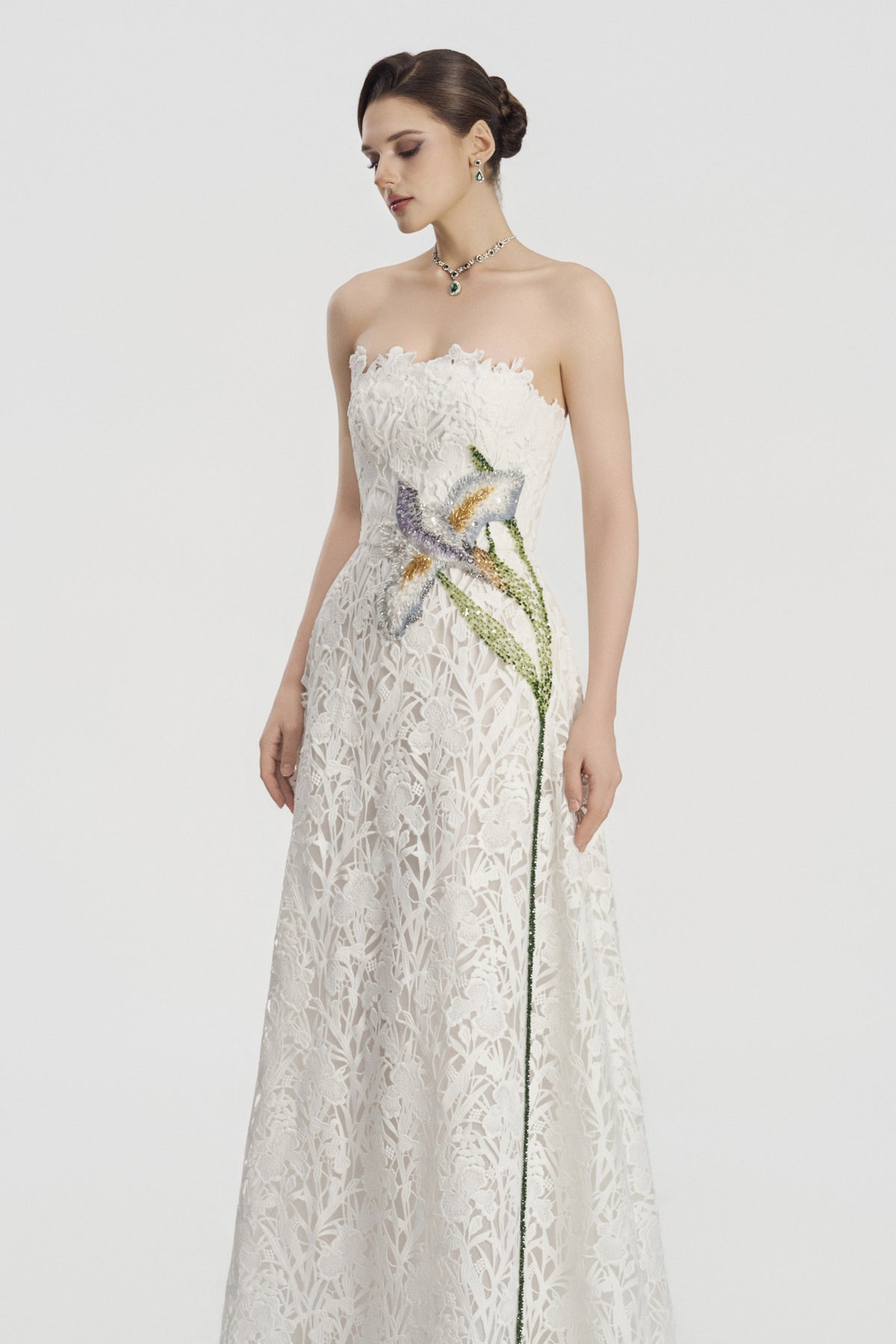 Evangeline Applique Maxi Dress