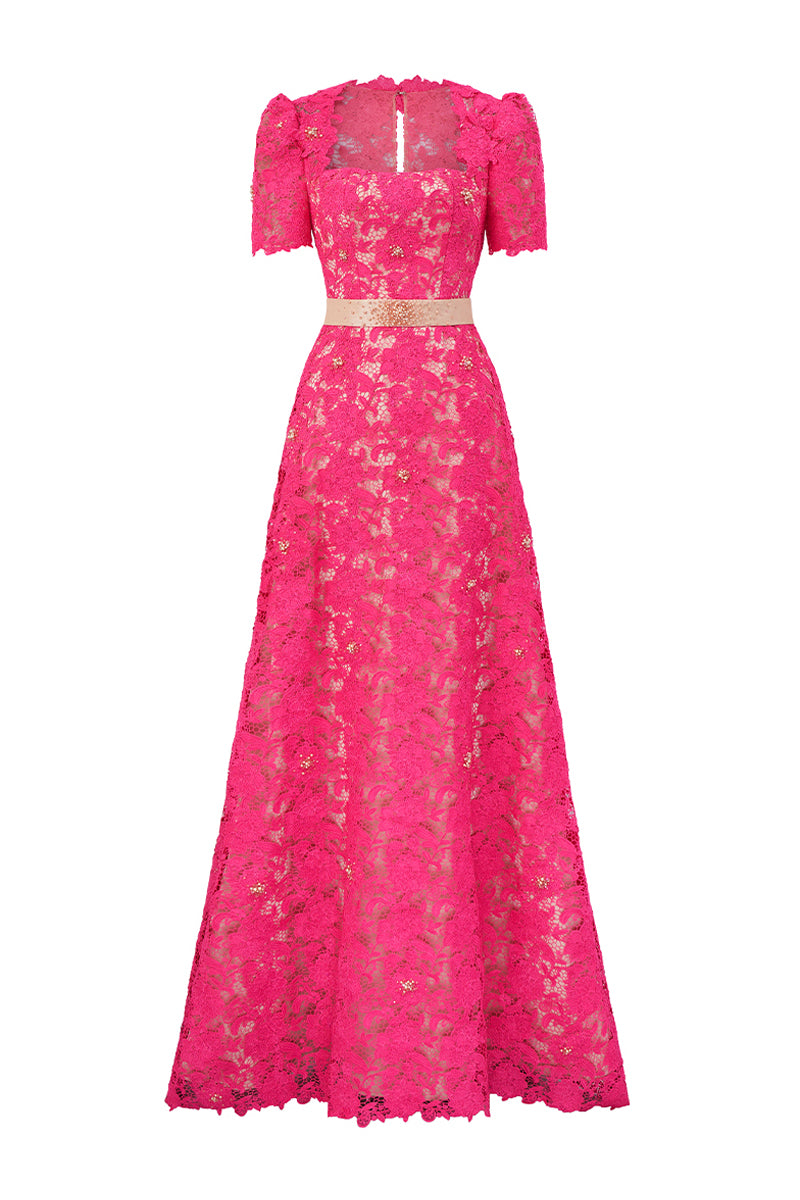 Eirlys Puff Sleeve Maxi Dress