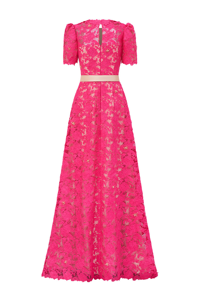 Eirlys Puff Sleeve Maxi Dress