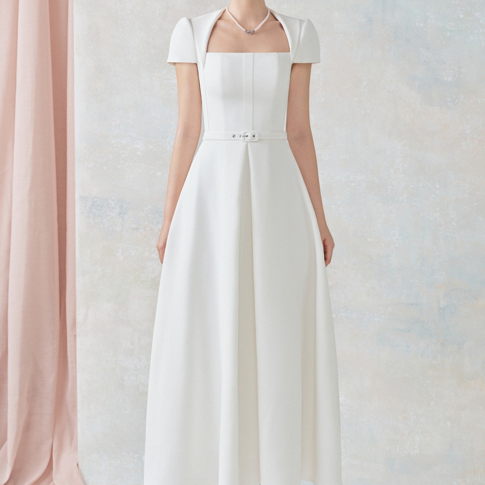 Tulie Trapeze Neck Midi Dress - MEAN BLVD