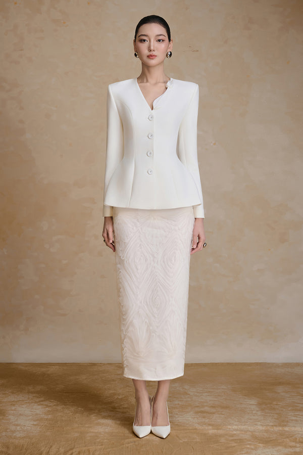 Tulip Straight Tulle Skirt - MEAN BLVD